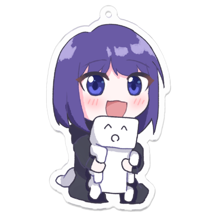 アクリルキーホルダー - 70 x 70 (mm)