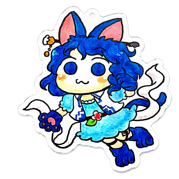アクリルキーホルダー - 70 x 70 (mm)