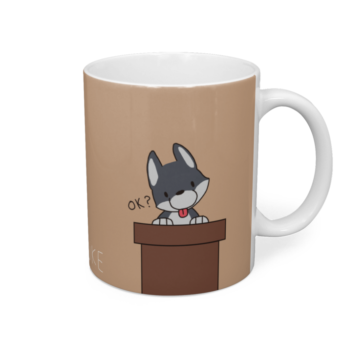 マグカップ - 直径 8 cm / 高さ 9.5 cm
