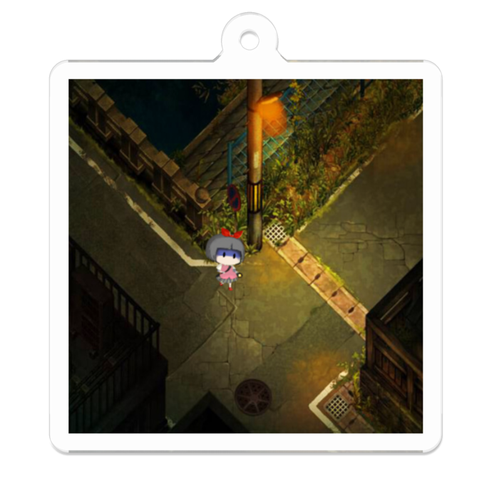 アクリルキーホルダー - 50 x 50 (mm)