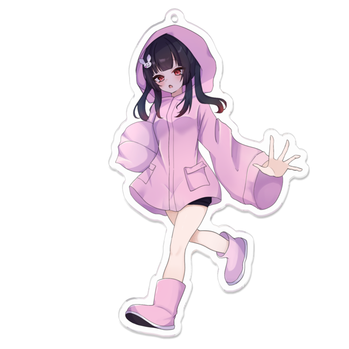 アクリルキーホルダー - 100 x 100 (mm)