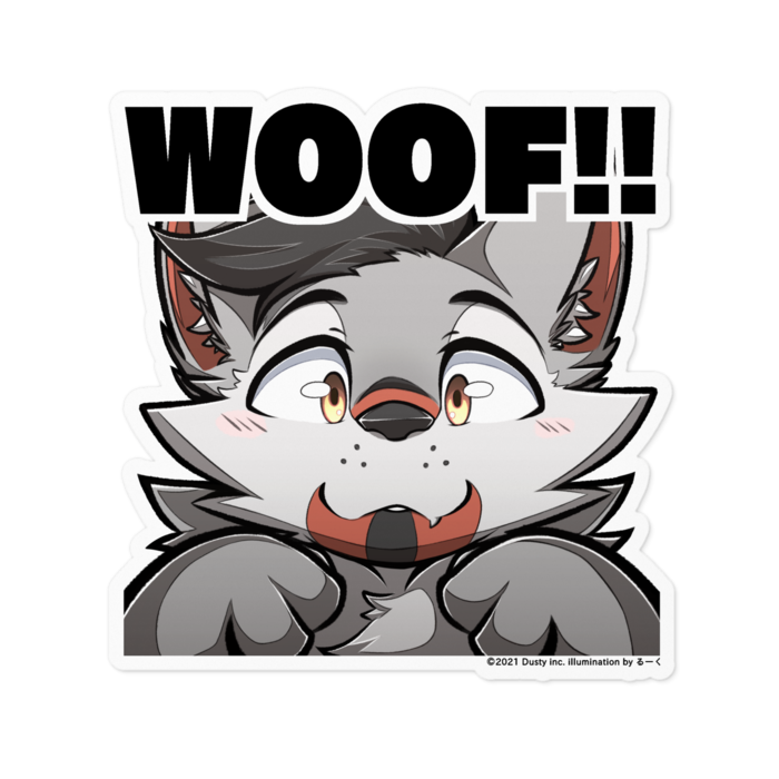 ステッカー - 100 x 100 (mm)