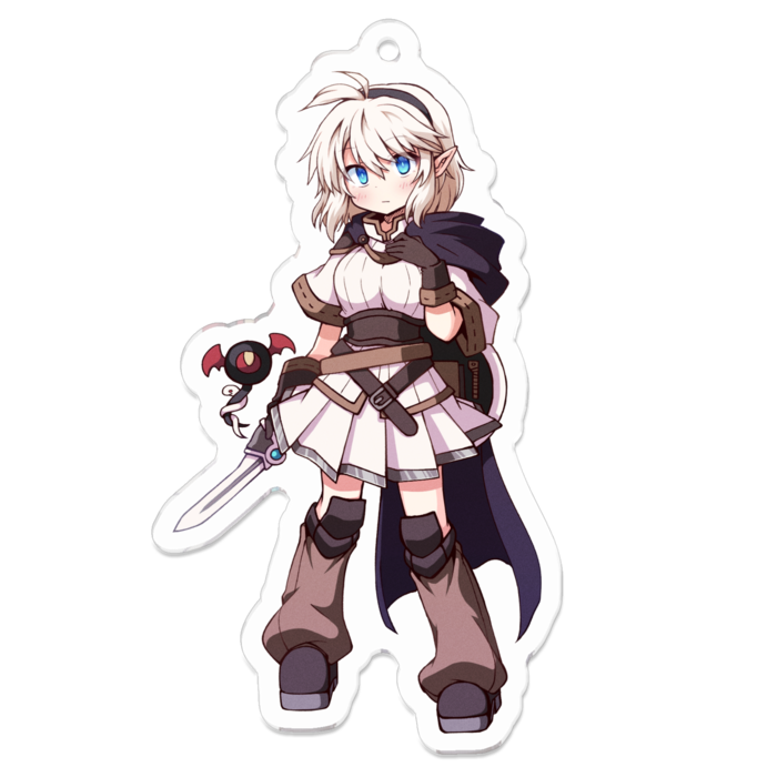 アクリルキーホルダー - 70 x 70 (mm)