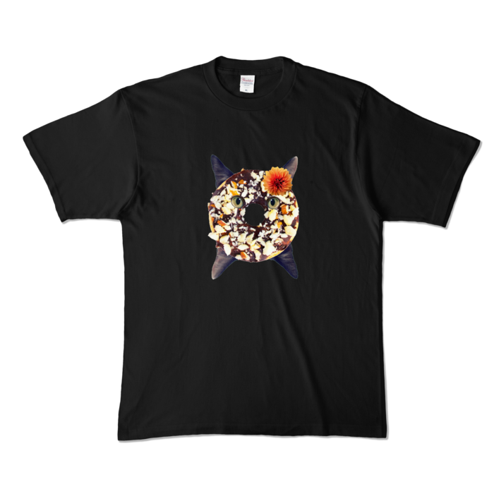 カラーTシャツ - XL - ブラック (濃色)