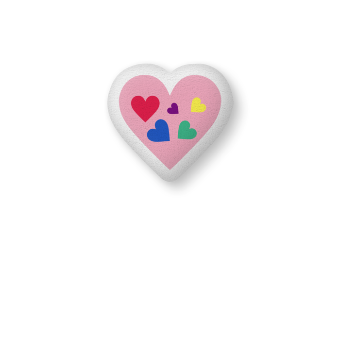 ふかふかクッション - 中（H56×W36cm） - 両面