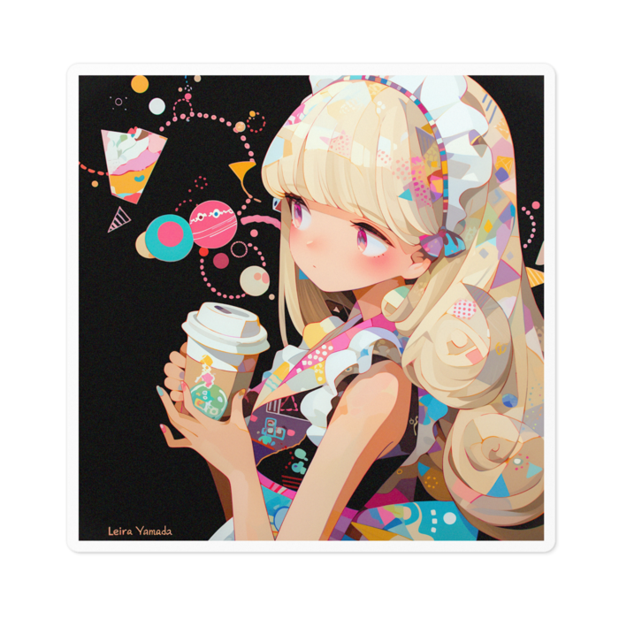 ステッカー - 100 x 100 (mm)
