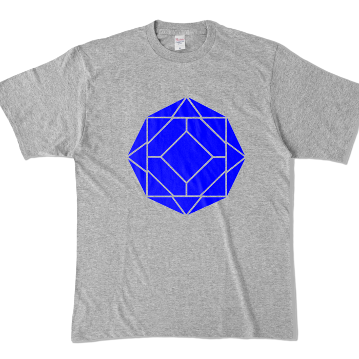 カラーTシャツ - XL - 杢グレー (濃色)
