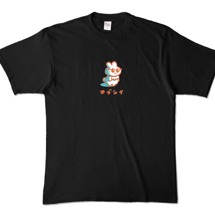 カラーTシャツ - XL - ブラック (濃色)