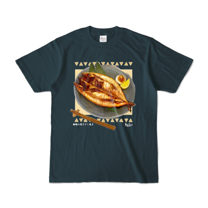 カラーTシャツ - S - デニム (濃色)