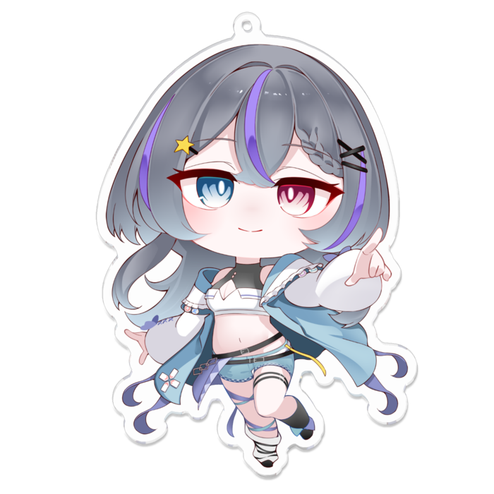 アクリルキーホルダー - 100 x 100 (mm)