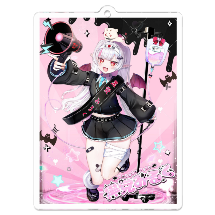 アクリルキーホルダー - 70 x 70 (mm)