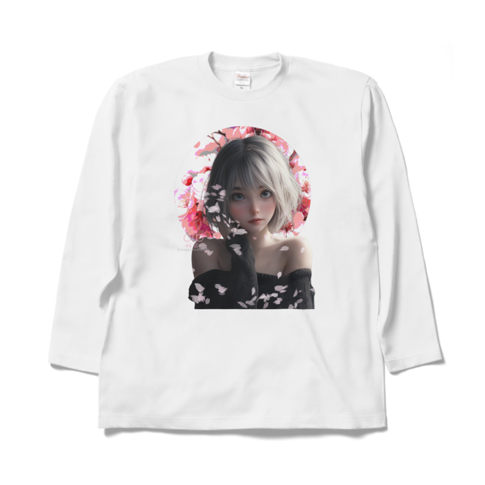 ロングスリーブTシャツ - XL -typeA ホワイト