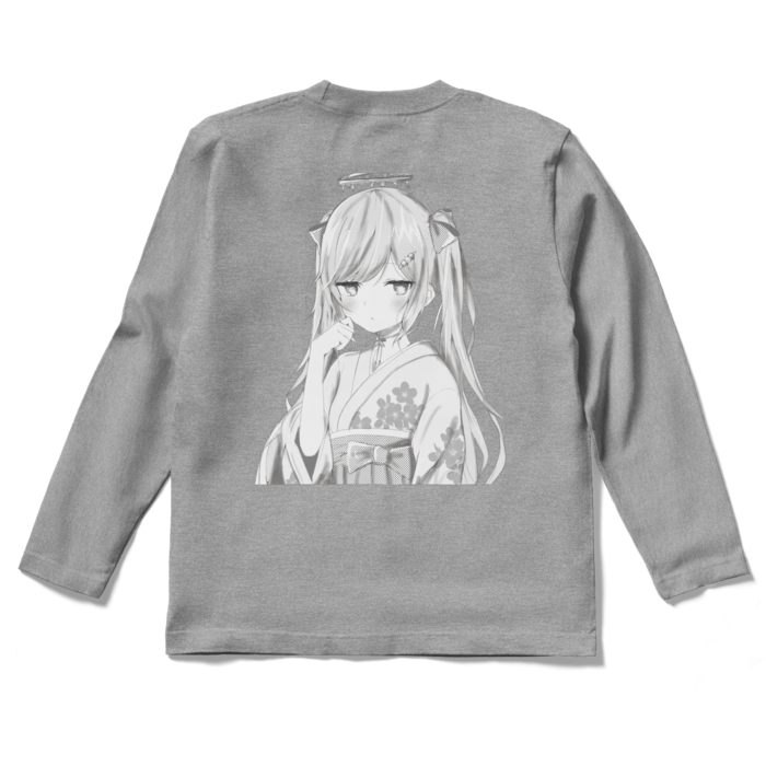 ロングスリーブTシャツ - S - 杢グレー