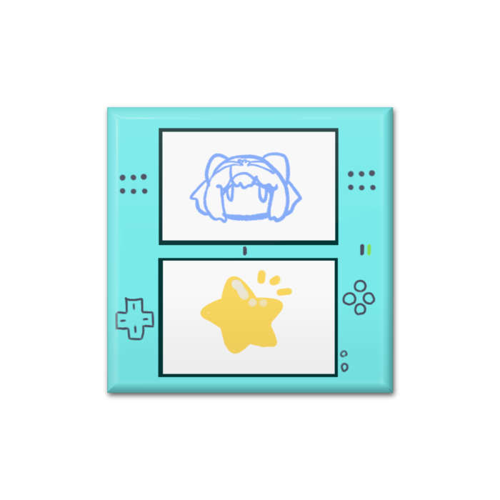 缶バッジ - 四角形40mm