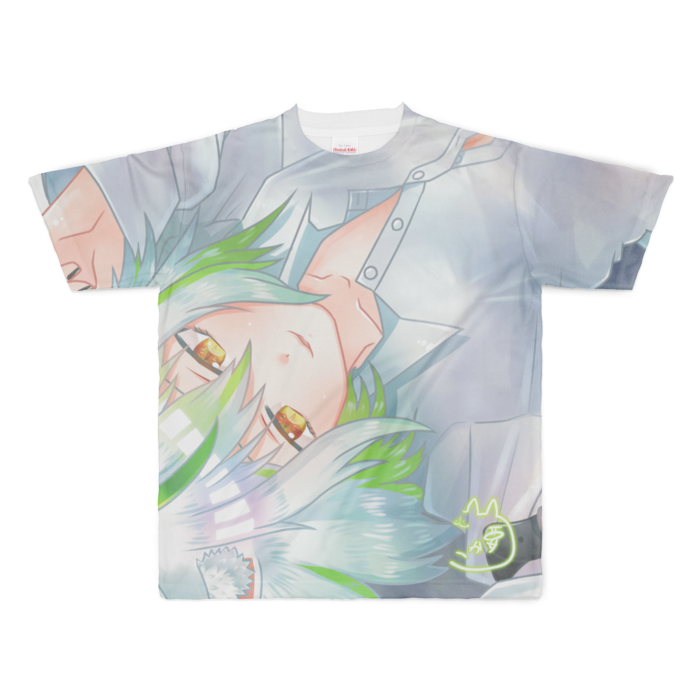 フルグラフィックTシャツ - XL - 正面印刷のみ
