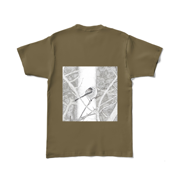 カラーTシャツ - L - オリーブ (濃色)(1)