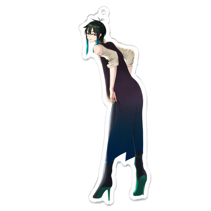 アクリルキーホルダー - 100 x 100 (mm)