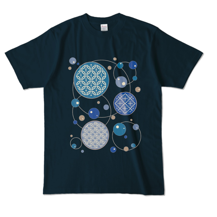 カラーTシャツ - L - ネイビー (濃色)