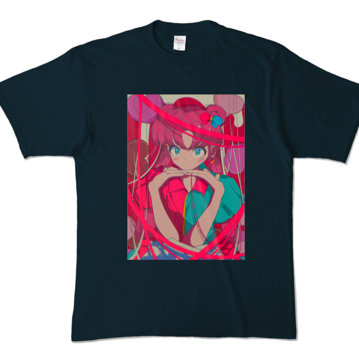 カラーTシャツ - XL - ネイビー (濃色)