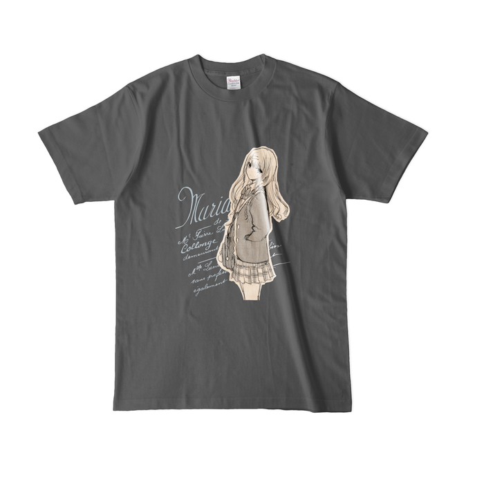 カラーTシャツ(濃色) - L - チャコール