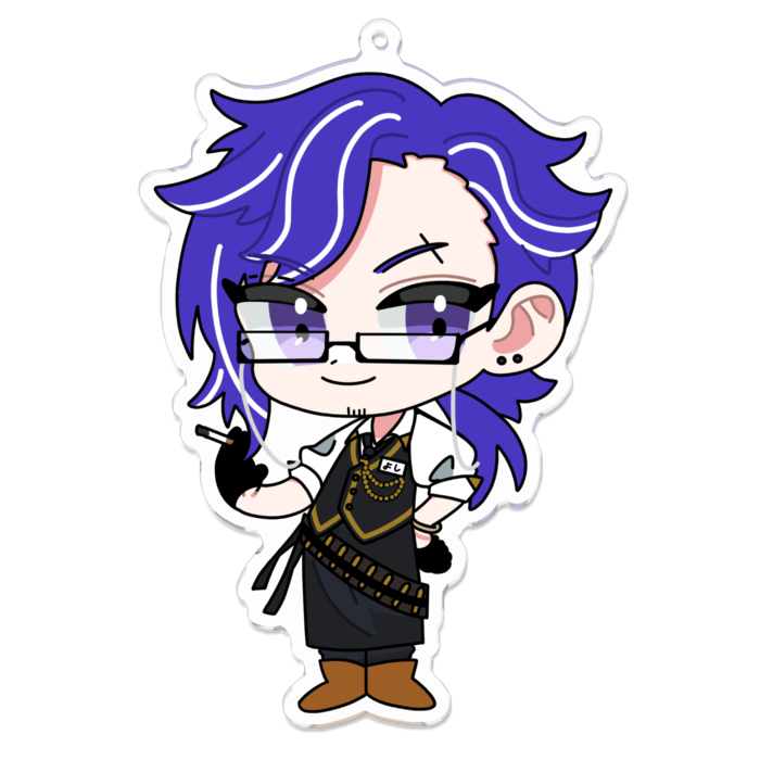 アクリルキーホルダー - 100 x 100 (mm)