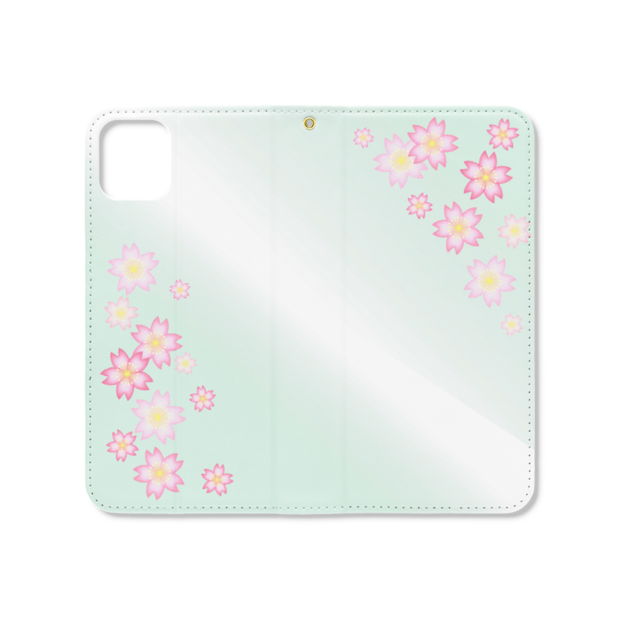 手帳型iPhoneケース(ベルトなし) - iPhone 11 Pro Max - ストラップ穴 あり