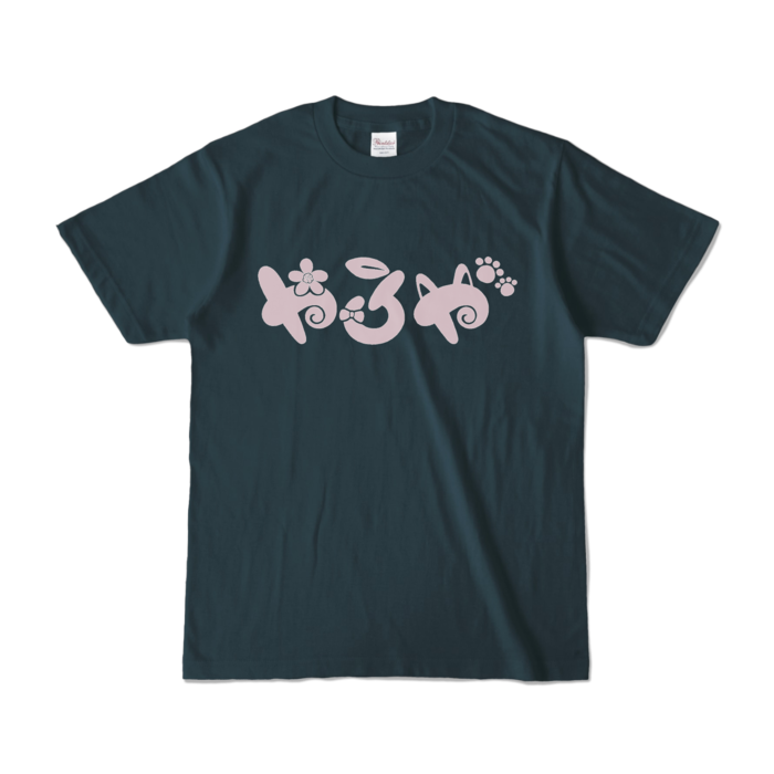 カラーTシャツ - S - デニム (濃色)