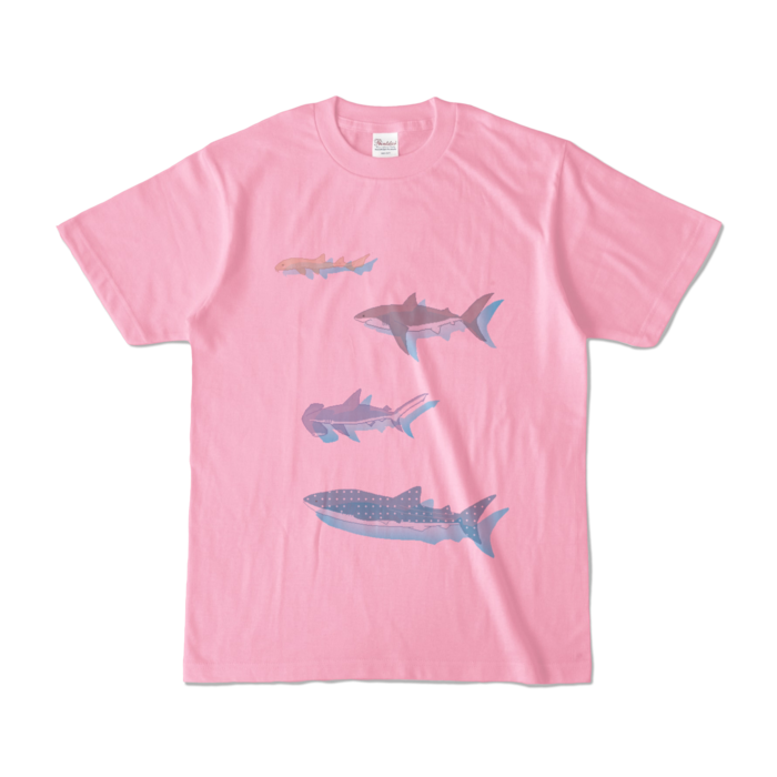 カラーTシャツ - S - ピーチ (淡色)