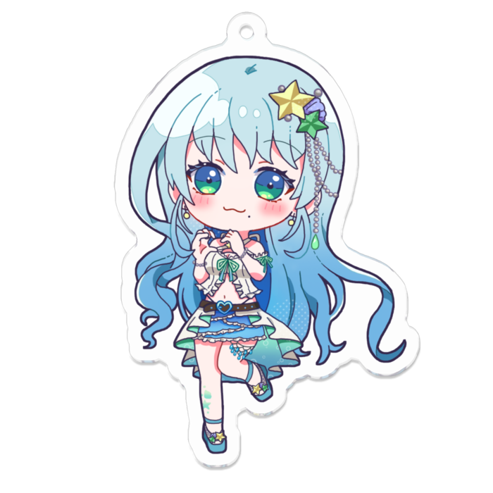 アクリルキーホルダー - 70 x 70 (mm)