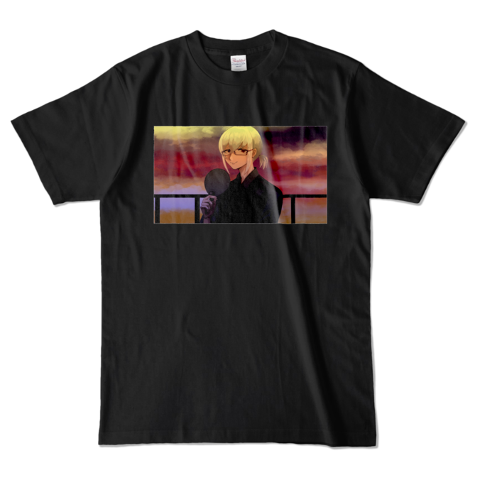 カラーTシャツ - L - ブラック (濃色)