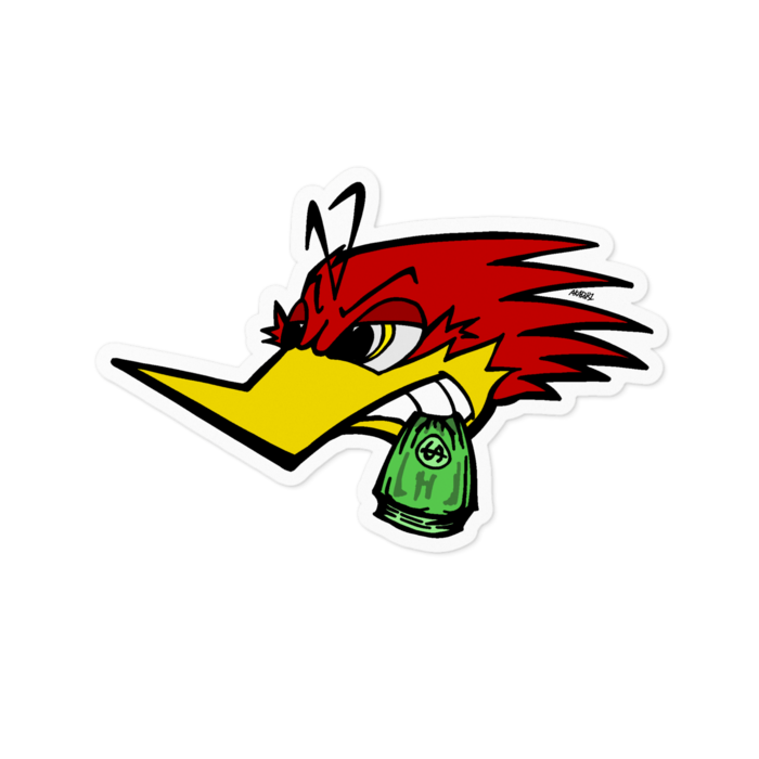 ステッカー - 100 x 100 (mm)