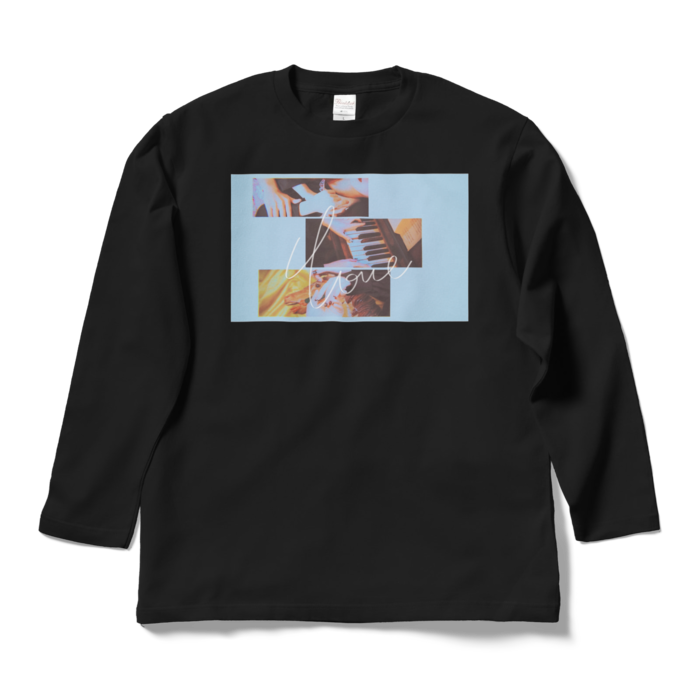 ロングスリーブTシャツ - L - ブラック