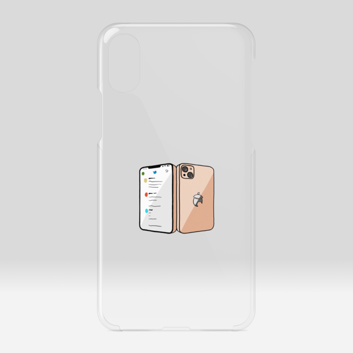 クリアiPhoneケース - iPhone X / XS