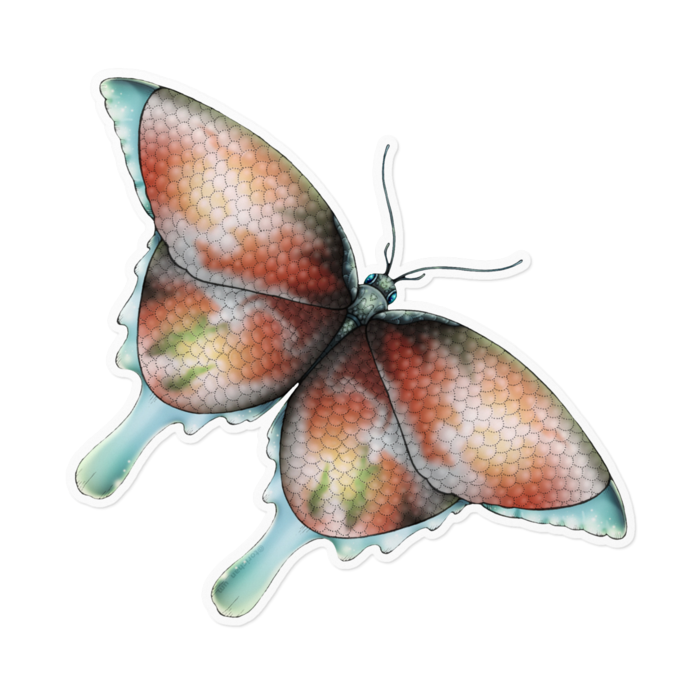 赤　ー　ホワイト／160 x 160㍉