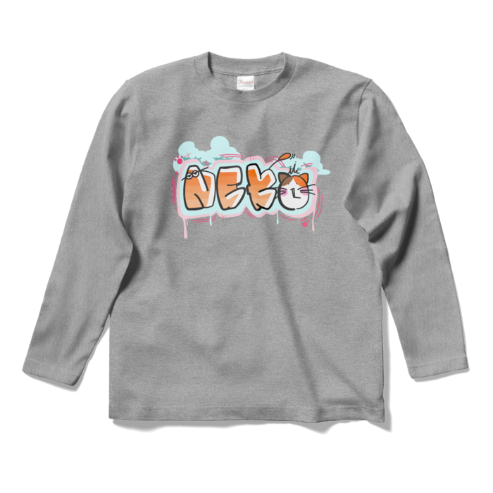 ロングスリーブTシャツ - S - 杢グレー