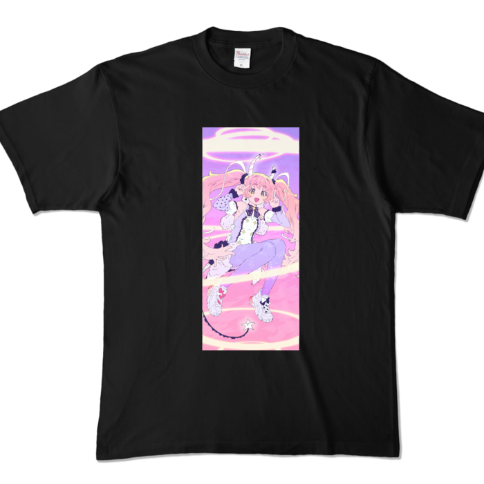 カラーTシャツ - XL - ブラック (濃色)