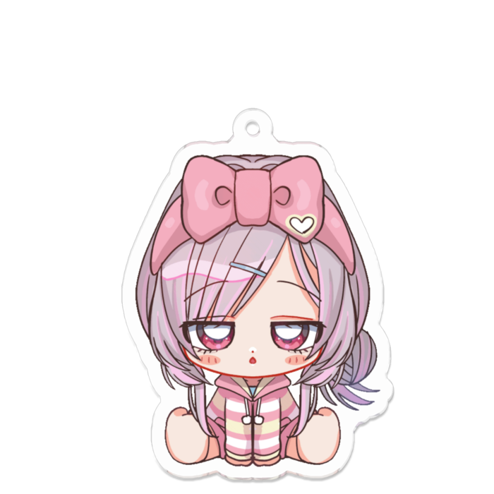 ねむねむ.アクリルキーホルダー - 70 x 70 (mm)(1)