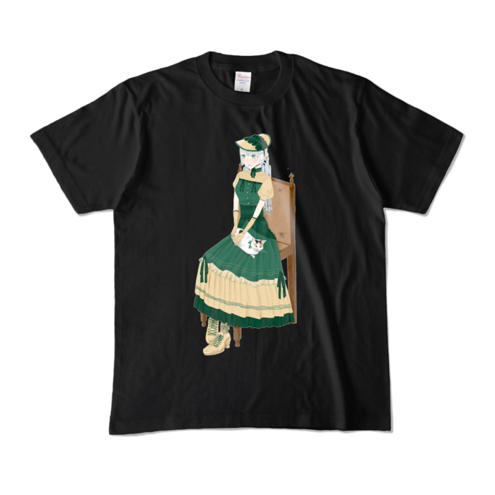 カラーTシャツ - M - ブラック (濃色)