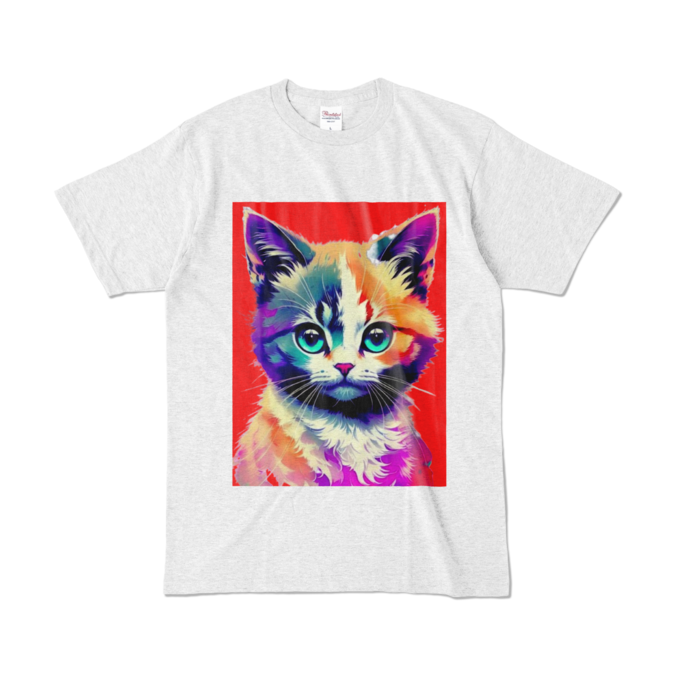 カラーTシャツ - L - アッシュ (淡色)