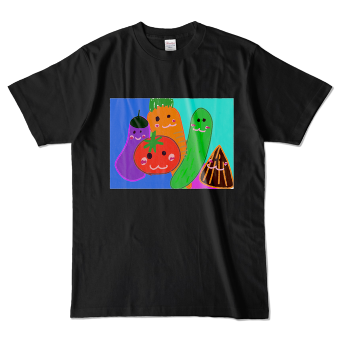 カラーTシャツ - L - ブラック (濃色)