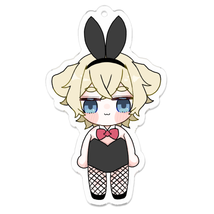 アクリルキーホルダー（コーティング） - 70 x 70 (mm)