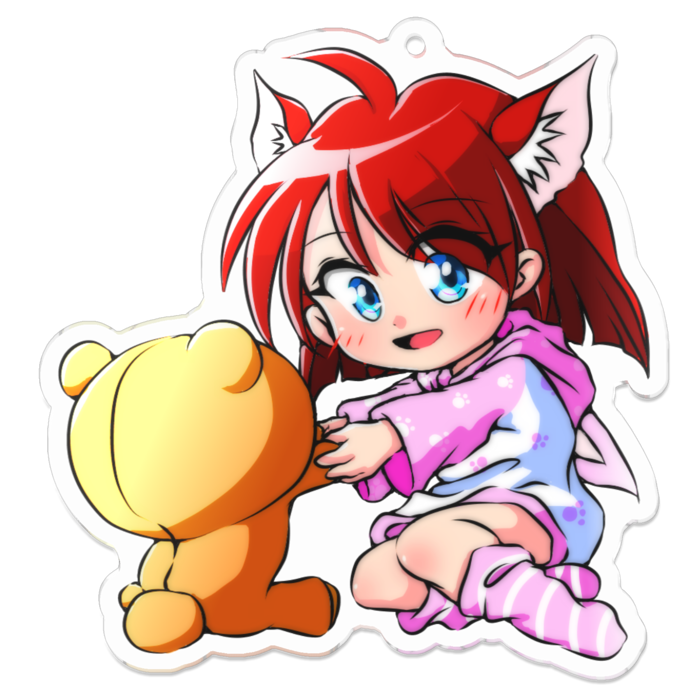 アクリルキーホルダー - 70 x 70 (mm)