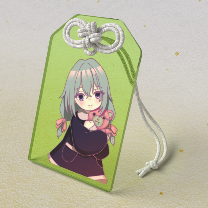 アクリルお守り　50 × 80mm　階段下の怪異