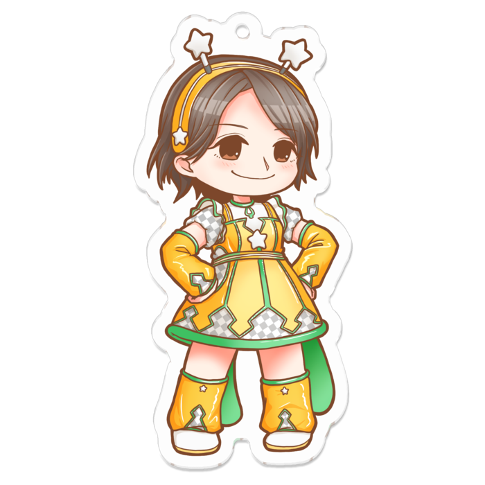 アクリルキーホルダー - 70 x 70 (mm)