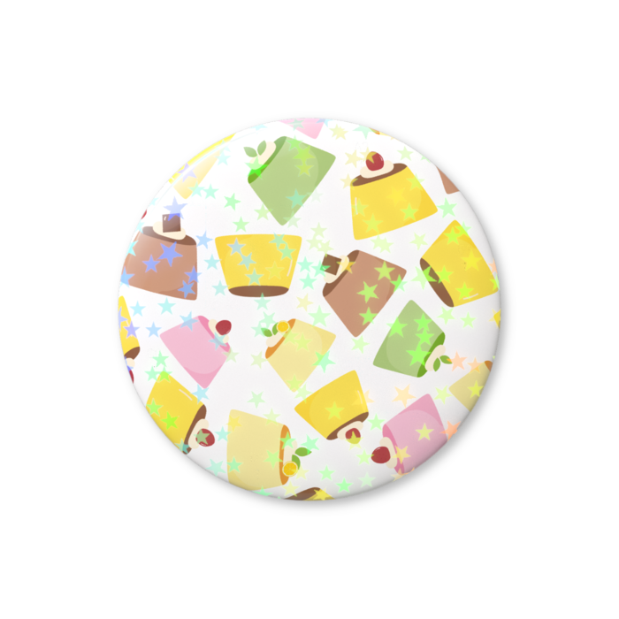ホログラム缶バッジ - 32mm