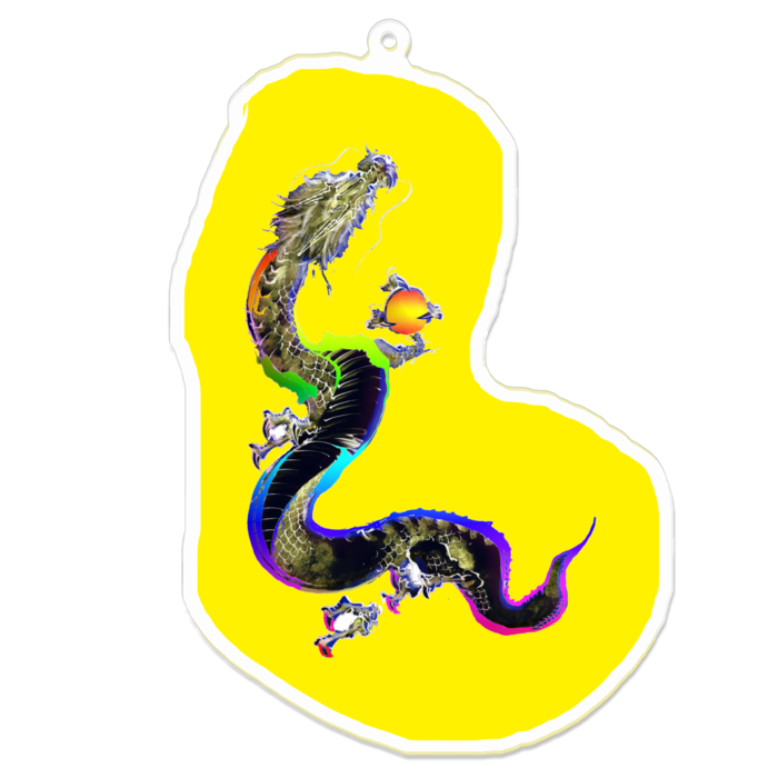 アクリルキーホルダー - 100 x 100 (mm)