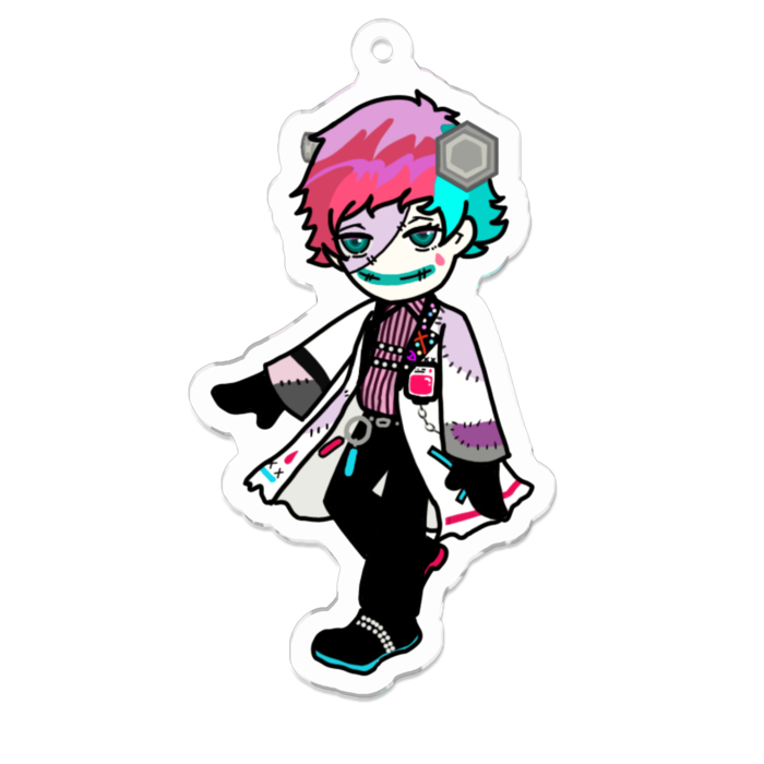 アクリルキーホルダー - 70 x 70 (mm)