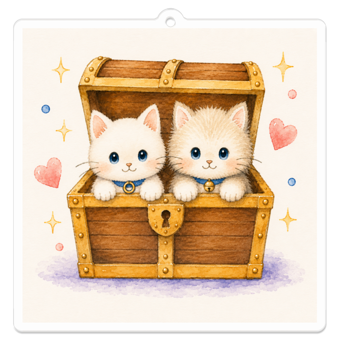 アクリルキーホルダー - W70 × 70mm 以内