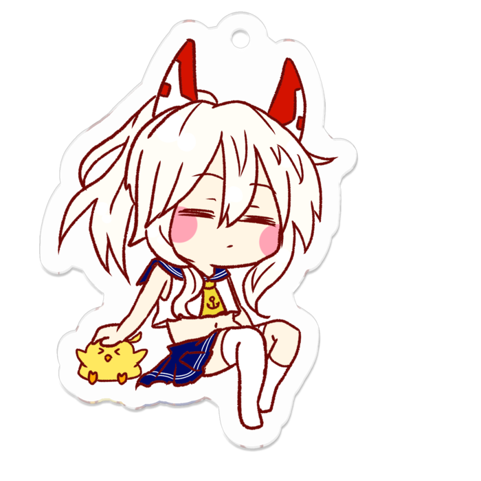 アクリルキーホルダー - 50 x 50 (mm)