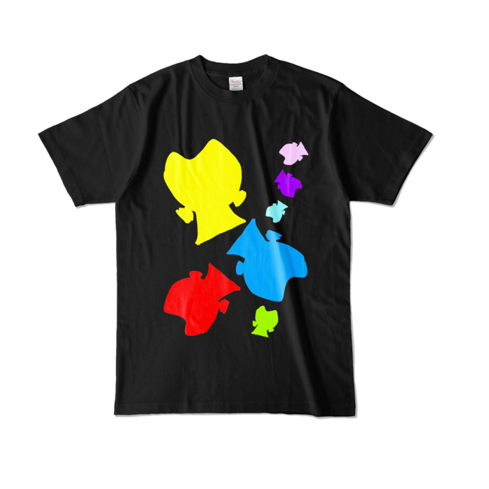 カラーTシャツ - L - ブラック (濃色)